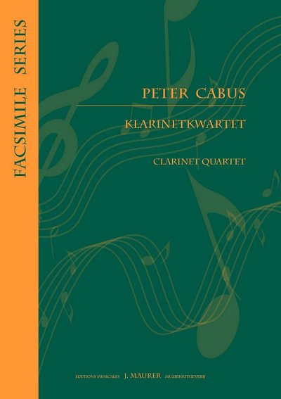 P. Cabus: Klarinetkwartet, 4Klar (Pa+St)