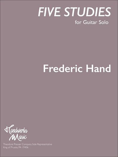 F. Hand: Five Studies, Git