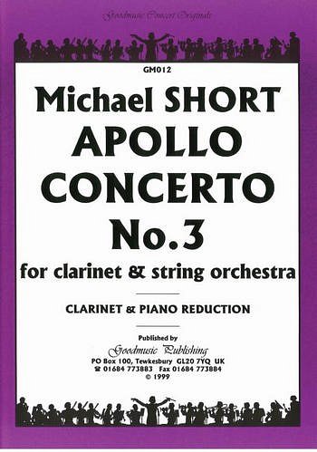 M. Short: Apollo Concerto 3, KlarKlv (KlavpaSt)
