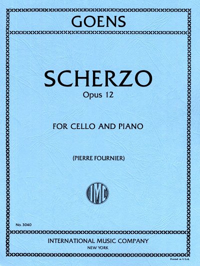 D. van Goens: Scherzo op. 12