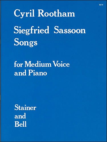 C. Rootham: Siegfried Sassoon Songs, GesMKlav