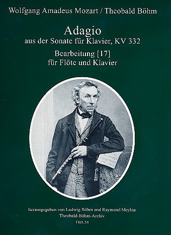 W.A. Mozart: Adagio aus der Sonate KV 332, FlKlav (KlavpaSt)