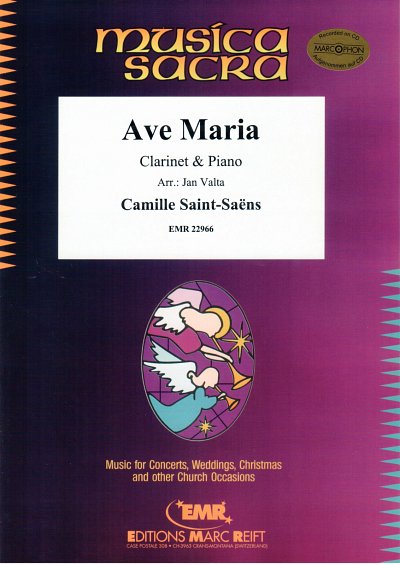 DL: C. Saint-Saëns: Ave Maria, KlarKlv