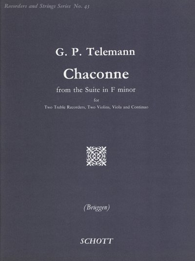 G.P. Telemann: Chaconne Nr. 43 (Pa+St)