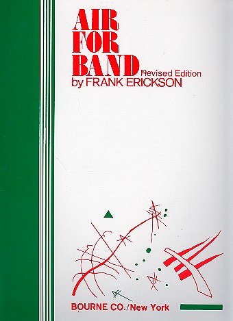 F. Erickson: Air for Band, Blaso (Pa+St)