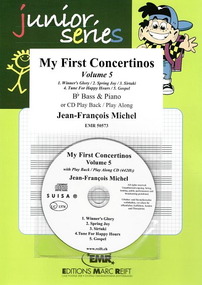 J. Michel: My First Concertinos Volume 5, TbBKlav (+CD)
