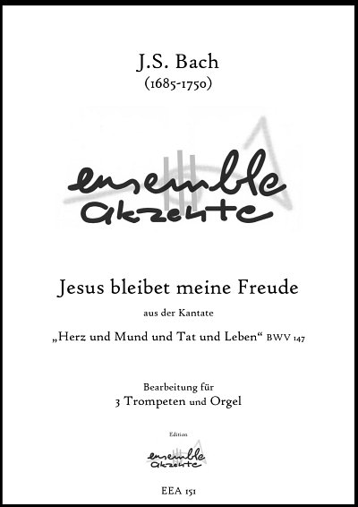 DL: J.S. Bach: Jesus bleibet meine Freude, 3TrpOrg (Pa+St)