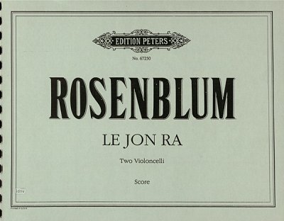 Rosenblum: Le Jon Ra (1981)