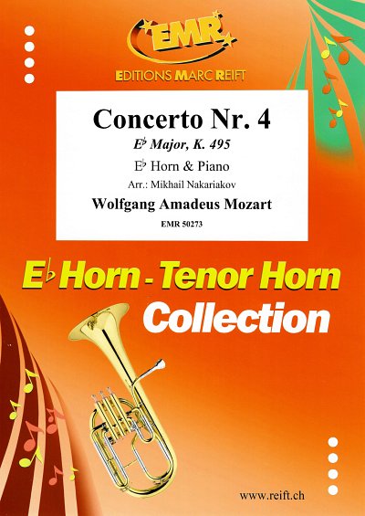 W.A. Mozart: Concerto No. 4, HrnKlav
