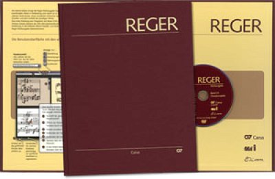 M. Reger: Orgelstücke I, Org (Hard+DVD)