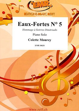 C. Mourey: Eaux-Fortes N° 5, Klav