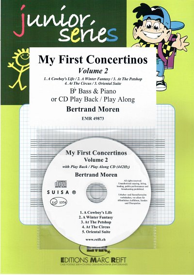 B. Moren: My First Concertinos Volume 2, TbBKlav (+CD)