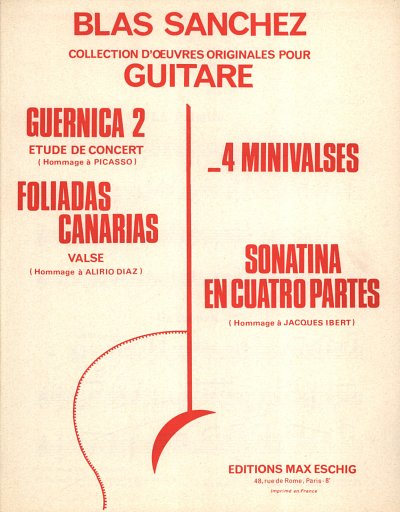4 Mini Valses Guitare  (Part.)