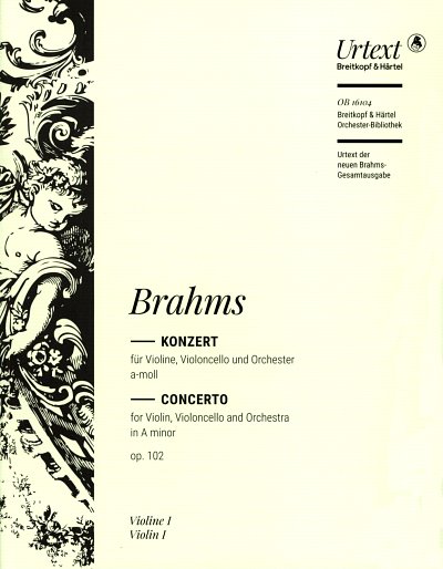 J. Brahms: Konzert a-moll op. 102, VlVcOrch (Vl1)
