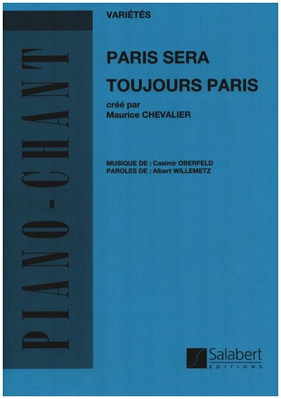 C. Oberfeld: Paris Sera Toujours Paris, GesKlav (Part.)