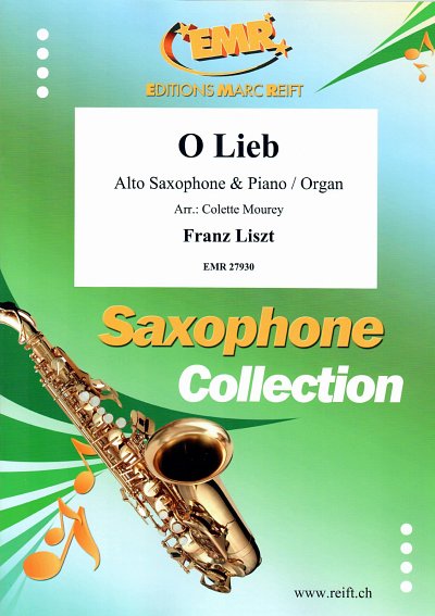 F. Liszt: O Lieb, AsaxKlaOrg