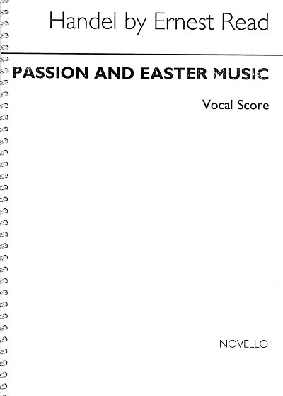 G.F. Händel: Passion Music and Easter Music , FchKlav (Chpa)