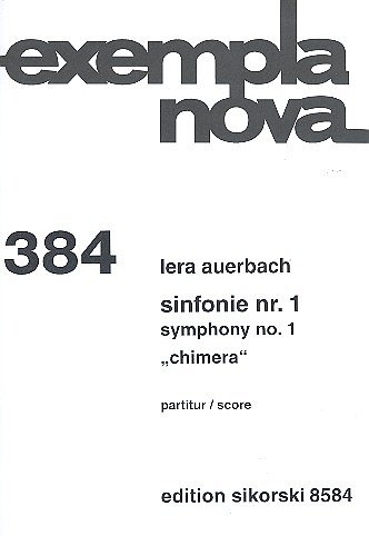 L. Auerbach: Sinfonie 1 Chimera (2006) Exempla Nova 384