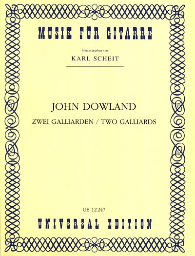 J. Dowland: 2 Galliarden, Git