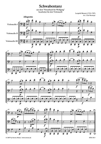 DL: L. Mozart: Schwabentanz aus dem 