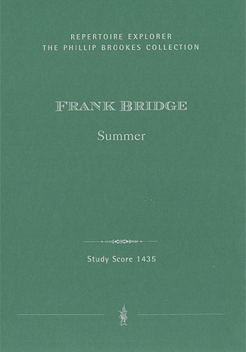 F. Bridge: Summer, Orchester