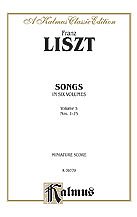 F. Liszt i inni: Liszt: Songs, Volume V, Nos. 1-25 (German)