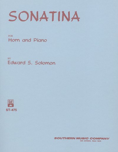 E. Solomon: Sonatina, Hrn