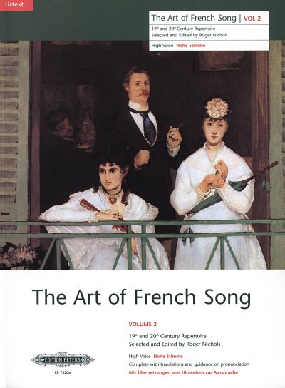 R. Nichols: The Art of French Song 2 - hohe Stimme, GesHKlav