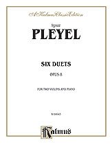 DL: I.P.P. Ignaz: Pleyel: Six Duets, Op. 8, 2VlKlav