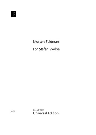 M. Feldman: For Stephan Wolpe  (Part.)