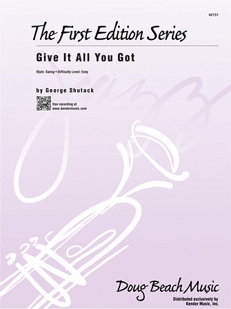 G. Shutack: Give It All You Got, Jazzens (Pa+St)
