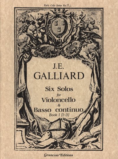 J.E. Galliard: 6 Solos Vol 1