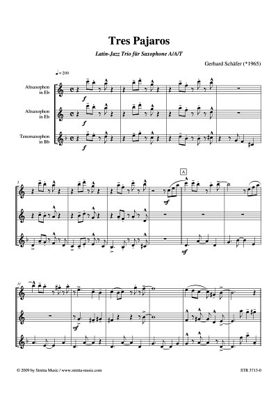 DL: G. Schaefer: Tres Pajaros Latin Jazz Trio