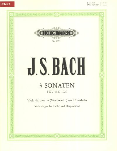 J.S. Bach: 3 Sonaten Bwv 1027-1029