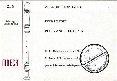 Poletzky Erwin: Blues Und Spirituals