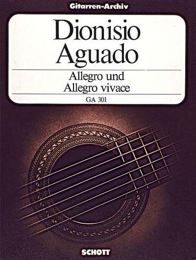 D. Aguado: Allegro und Allegro vivace , Git