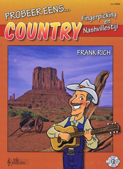 F. Rich: Probeer eens... Country Fingerpicking, Git (+CD)
