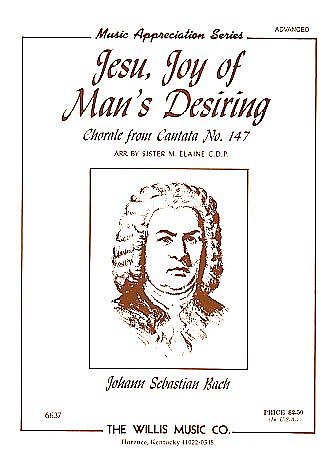 J.S. Bach: Jesu, Joy of Man's Desiring, Klav (EA)