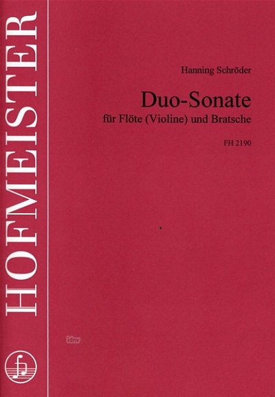 H. Schröder: Duo-Sonate für Flöte (Violine)