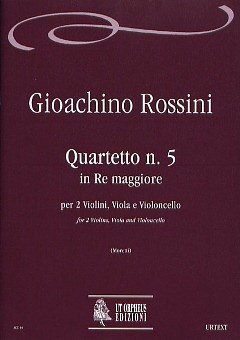 G. Rossini: Quartet No. 5 in D maj, 2VlVaVc (Pa+St)