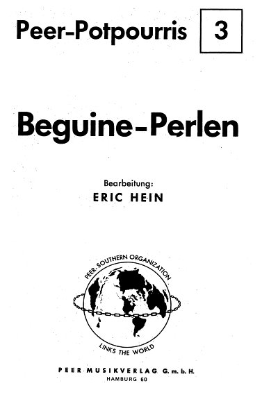 E. Hein: Beguine-Perlen - Potpourri, Salono (KlavdirSt)