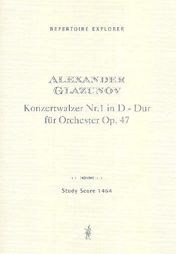 Konzertwalzer D-Dur Nr.1 op.47, Sinfo (Stp)