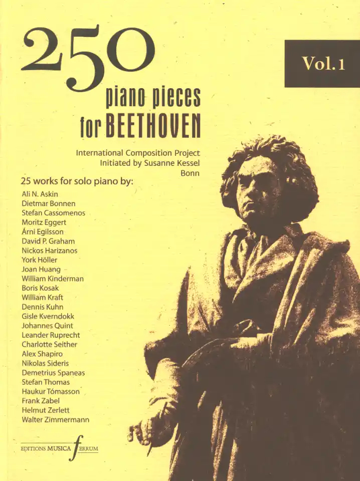 S. Kessel: 250 piano pieces for Beethoven 1, Klav (0)