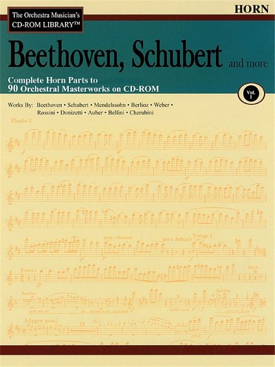 F. Schubert: Beethoven, Schubert & More - Volu, Hrn (CD-ROM)