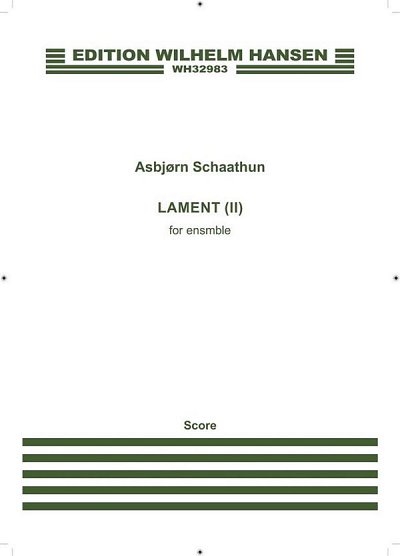 A. Schaathun: Lament (II) (Full Score) (Part.)