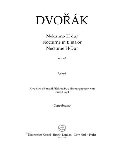 A. Dvo_ák: Nocturne H-Dur op. 40, Stro (KB)