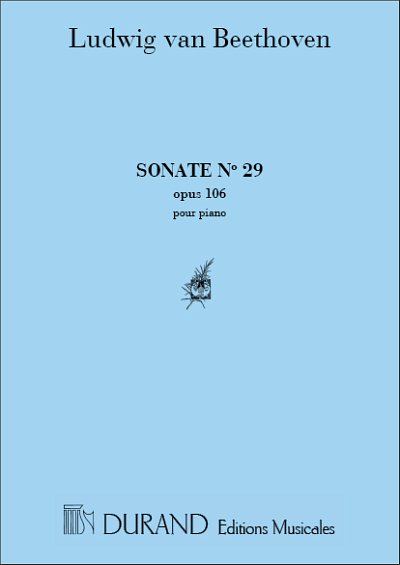 L. v. Beethoven: Sonate N 29, Klav