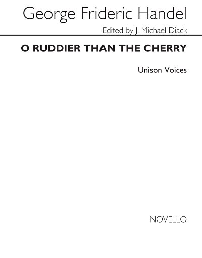 G.F. Händel: O Ruddier Than The Cherry (KA)