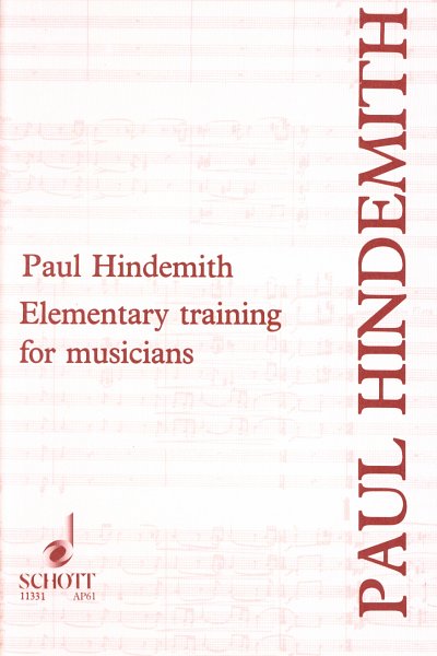 P. Hindemith: Elementary training for musicians