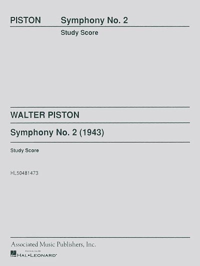 Symphony No2 Study Score, Sinfo (Stp)